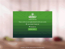 Tablet Screenshot of greenallsgin.com